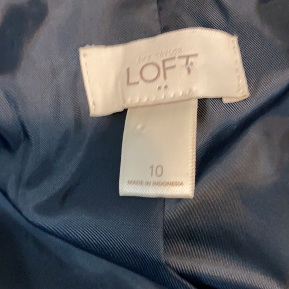 Ann Taylor Loft Pemplum Suit Jacket - Picture 3 of 5